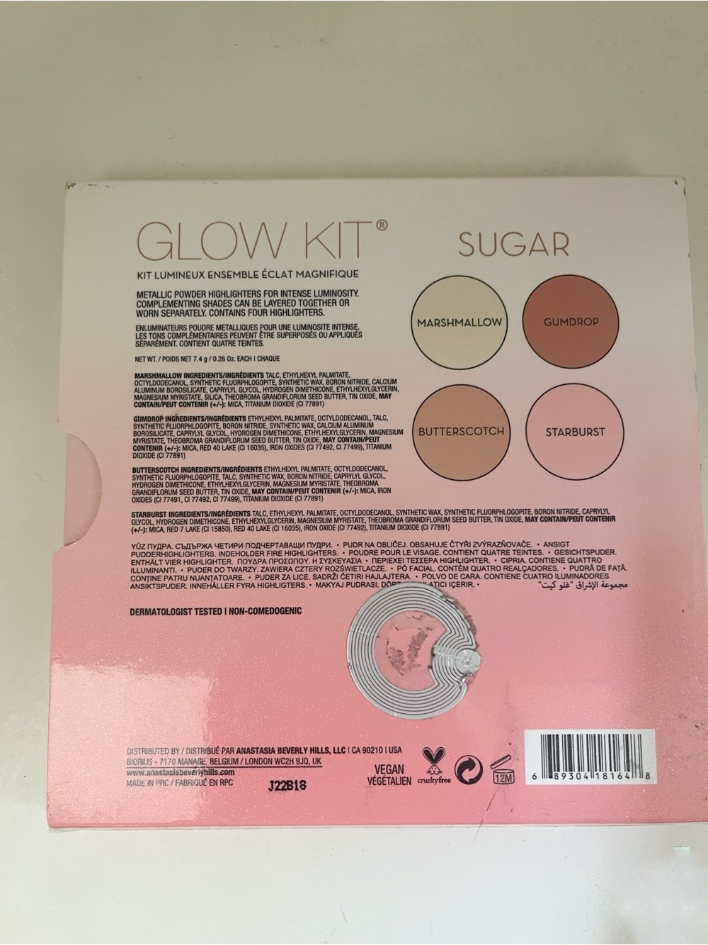 Anastasia Beverly Hills Sugar Glow Kit - Picture 5 of 6